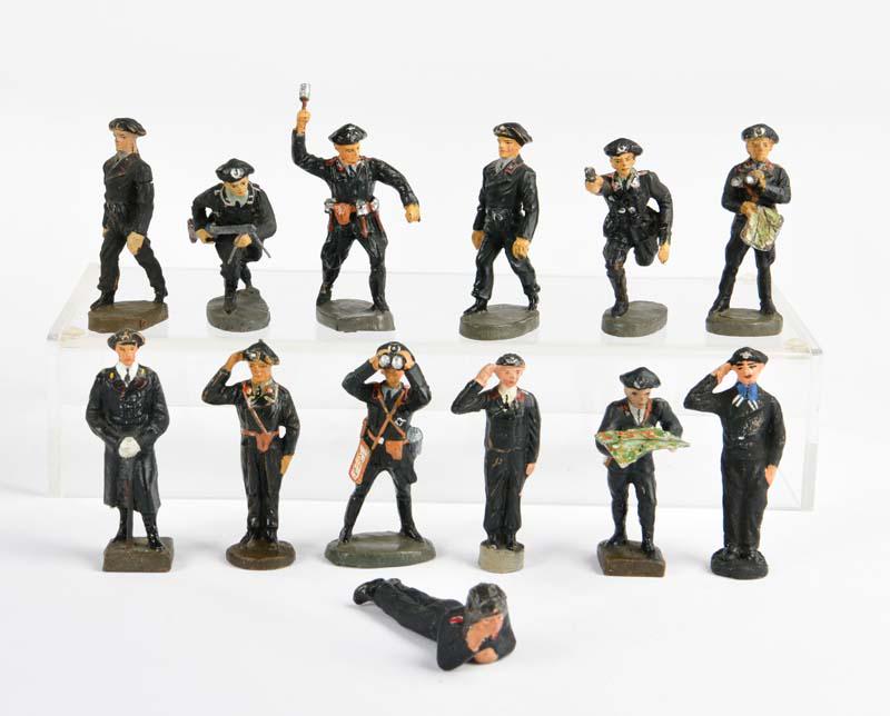 Lineol/Elastolin, 13 Panzersoldaten (1 of 1)