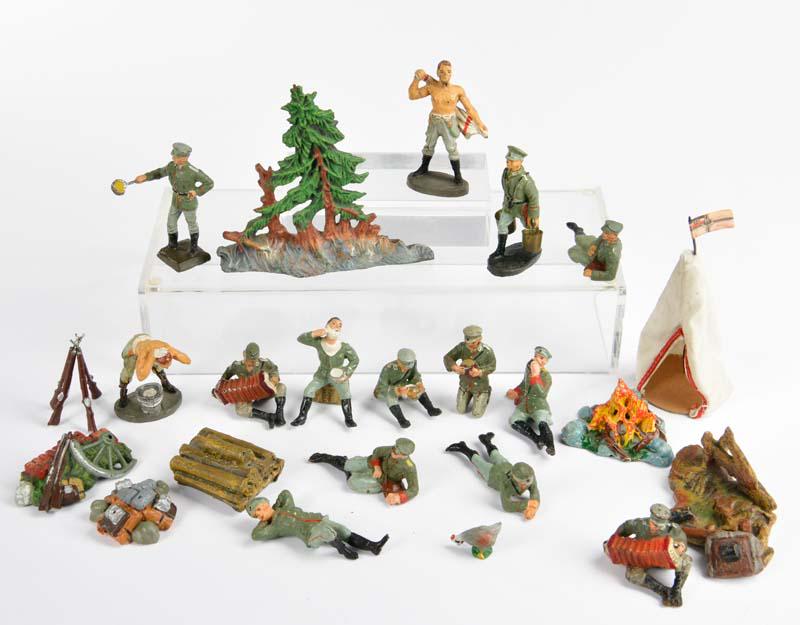 Lineol/Elastolin, Konvolut Lagerleben (1 of 1)