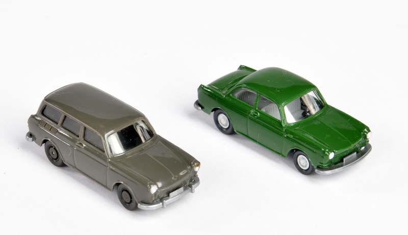 Wiking, VW 1500 + Karmann Ghia 307/5 D, 308/1 D (1 of 1)