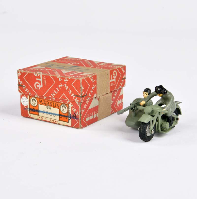 Marklin, Militarmotorrad: Marklin, military motorbike, Germany pw, 1:43, diecast, box, C 1-