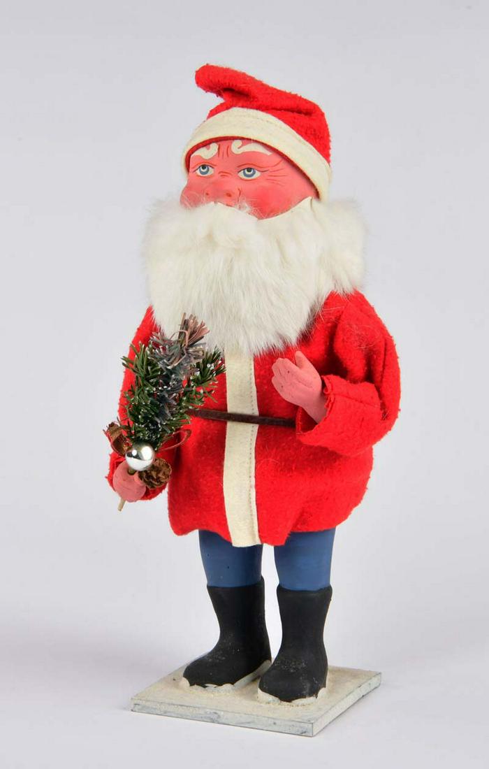 Erzgebirge, Weihnachtsmann als Candy Container (1 of 1)