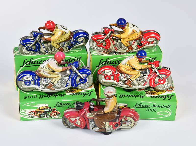 Schuco, 5 Motorrader (1 of 1)