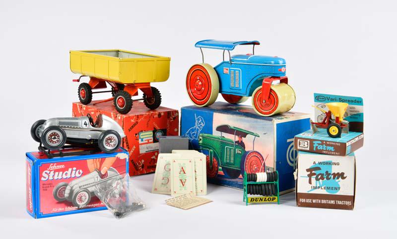 Arnold, Tippco u.a., Konvolut Blechspielzeug (1 of 1)