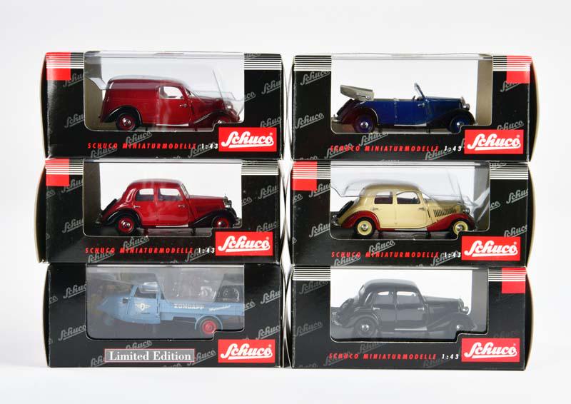 Schuco, 6 Modelle 1:43 (1 of 1)