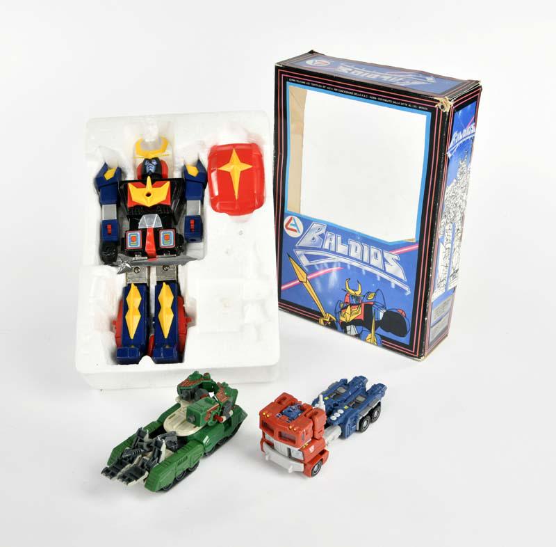 Hasbro + Telecine, Transformers & Baldios Godaikin: Hasbro + Telecine, Transformers & Baldios Godaikin, plastic, diecast, 1x box