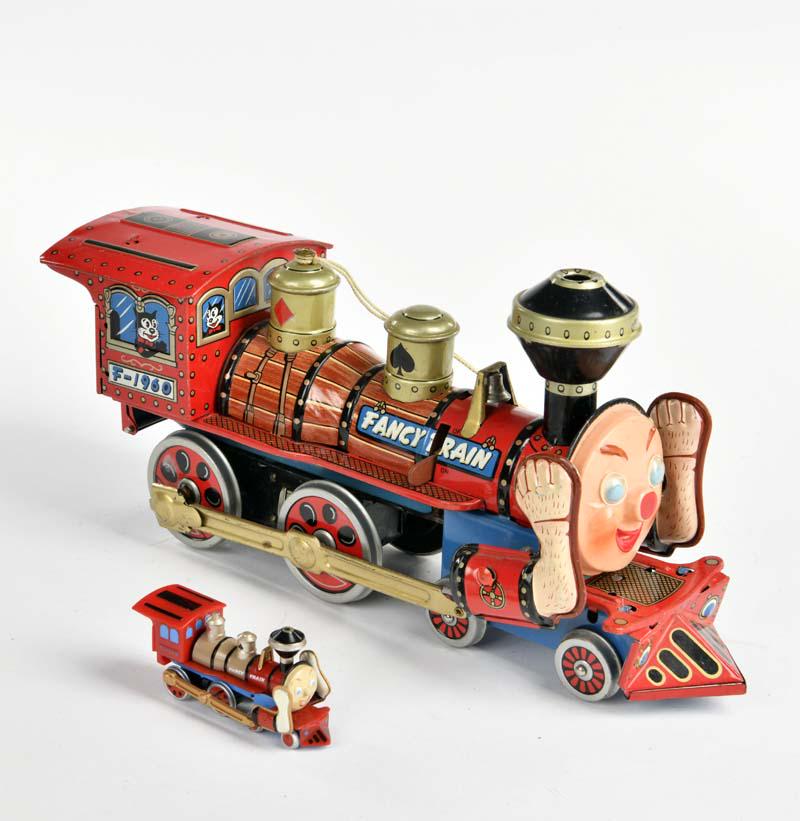Fancy Train: Fancy Train, Japan, 27 cm, tin, bat. drive ok, C 1
