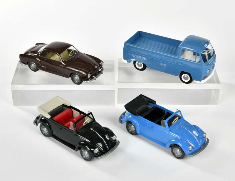 Wiking, 4 VW Fahrzeuge (1 of 1)