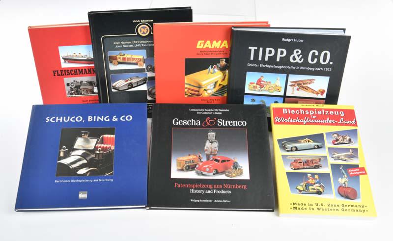 7 Bucher "Deutsches Blechspielzeug" (1 of 1)