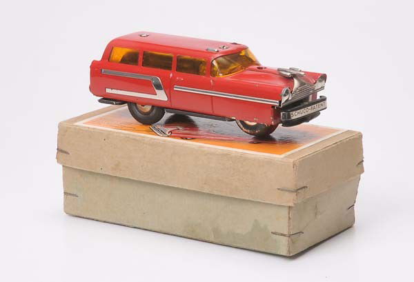 Schuco: Schuco, Varianto Elektro 3118, W.-Germany, Blech, battery drive defective, minimal paint damage, original box condition 2, condition 2 Beschreibung: Schuco, Varianto Elektro 3118, 12 cm, W.-Germany, B