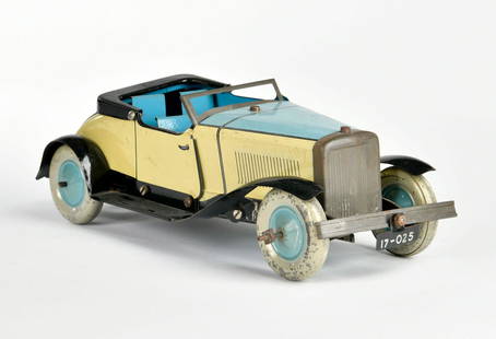 Burnett Ltd, Cabriolet: Burnett Ltd, Cabriolet, England, 25 cm, Blech, UW ok, LM, Z 2-