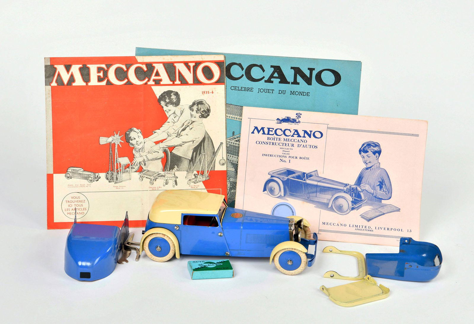 Meccano, Baukasten Auto (1 of 3)