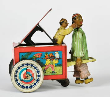 Greppert & Kelch, Kuliwagen: Greppert & Kelch, Kuliwagen, Germany VK, 15,5 cm, Blech, UW ok, Provenienz Sammlung Schulte-Kellinghaus "Die anderen Brandenburger" S. 143