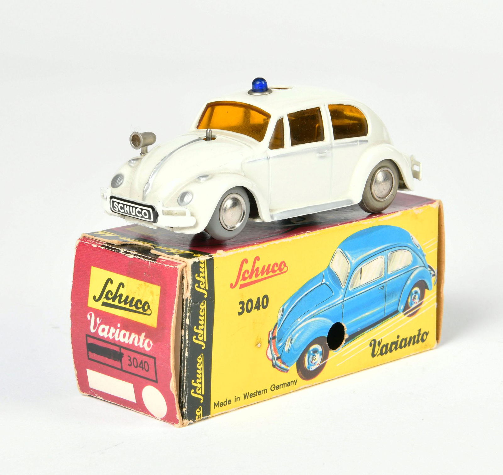 Schuco, Varianto VW Kafer "Polizei", (1 of 3)