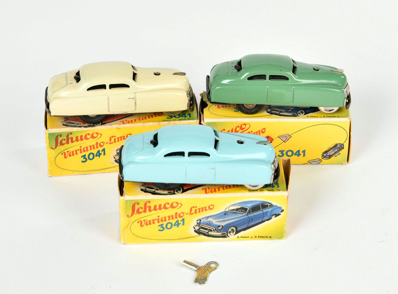 Schuco, Varianto, 3 x Limousine 3041, (1 of 3)