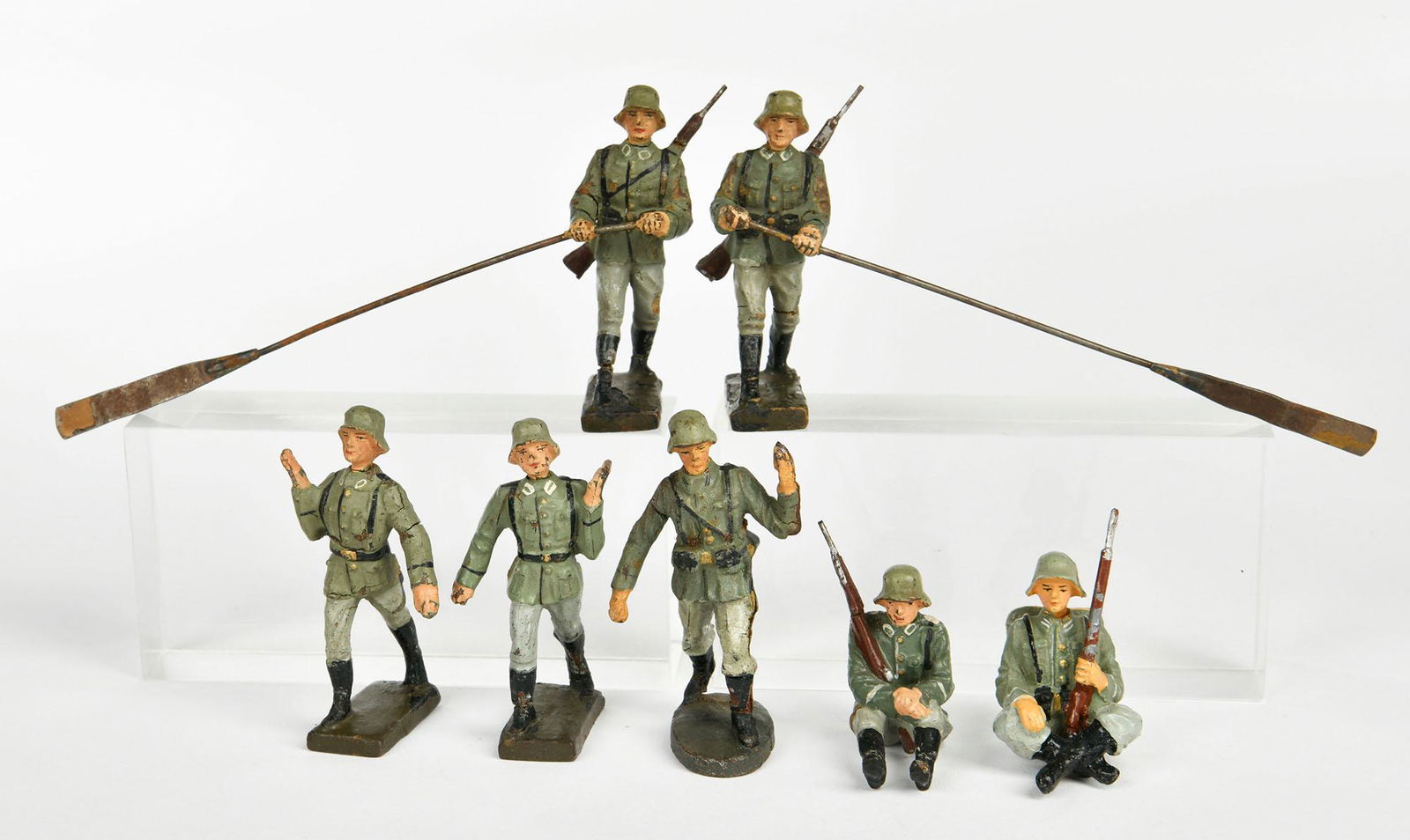 Lineol/ Elastolin, Konvolut Bootsbesatzung (1 of 1)