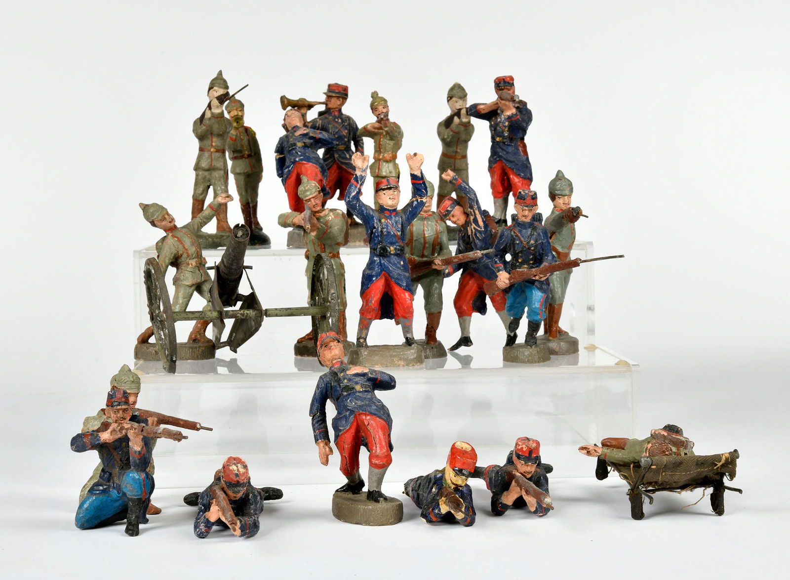 Elastolin, Franzosen + Deutsche 1. Weltkrieg (1 of 1)