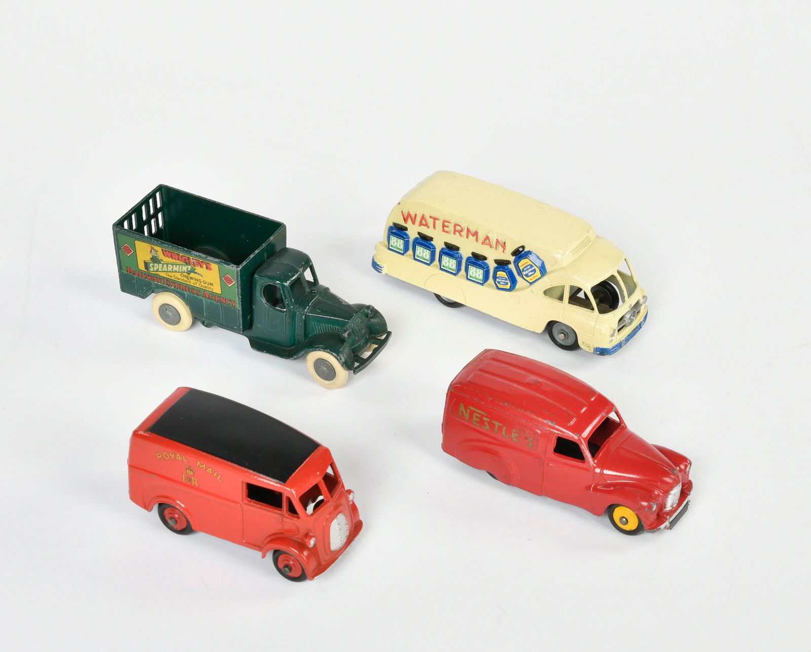 Dinky Toys u.a.,4 Werbeautos (1 of 1)