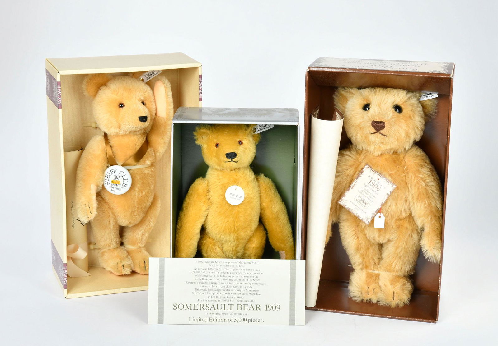 Steiff, 3 Baren (1 of 1)