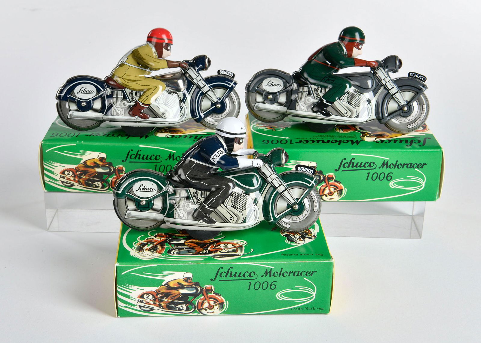 Schuco, 3x Motoracer 1006 (1 of 1)