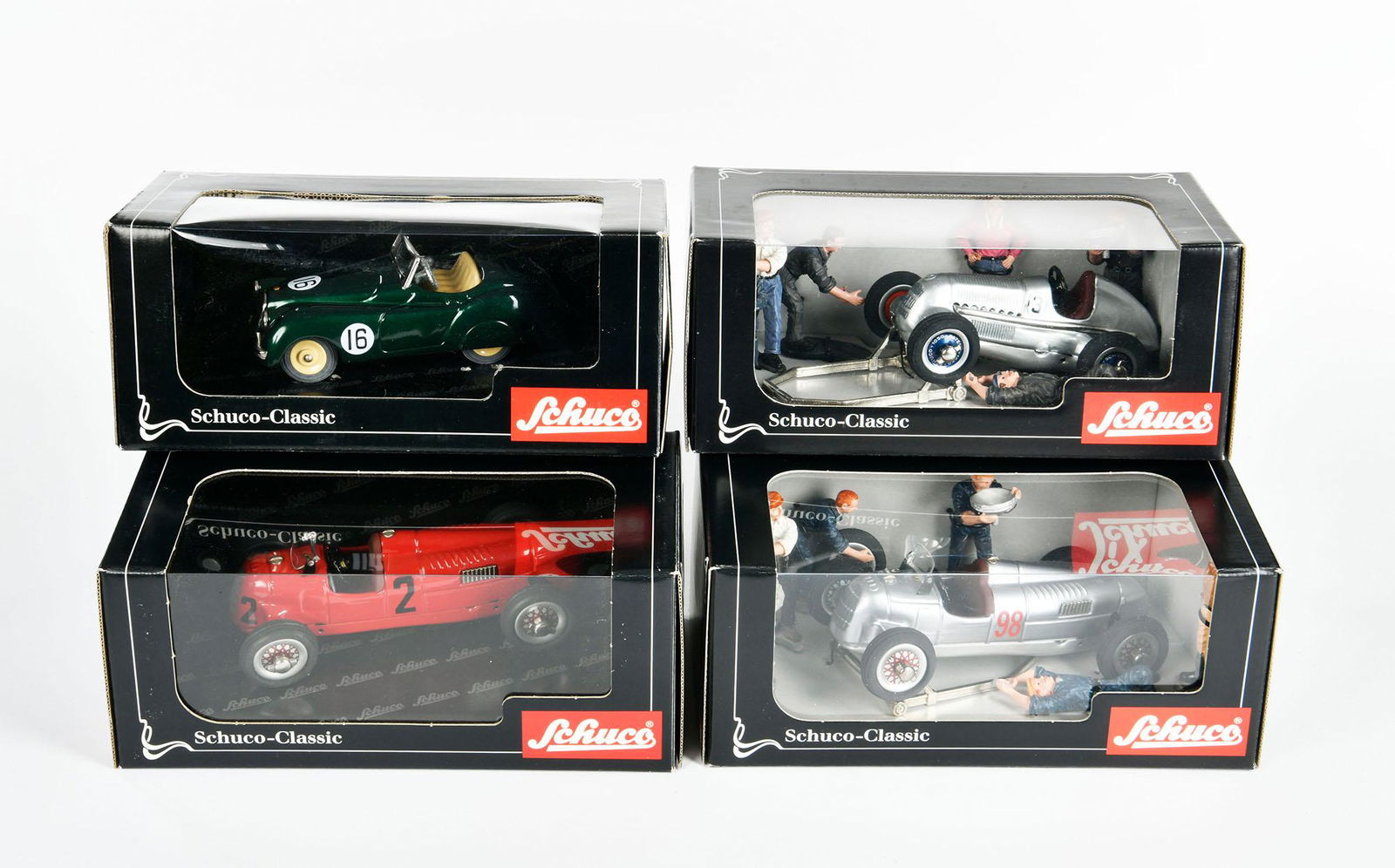 Schuco, 4 Fahrzeuge (Studio u.a.) (1 of 1)
