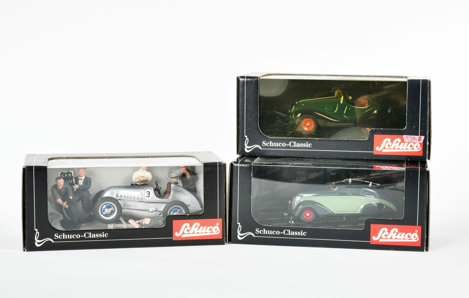 Schuco, 3 Classic Modelle (Radio, Akustico + Figuren Set) (1 of 1)