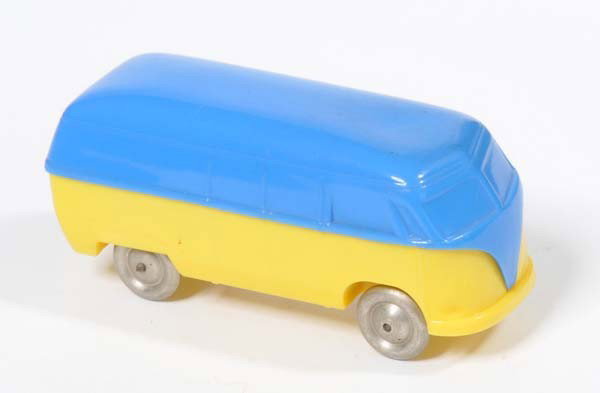 Lego: English: Lego, VW Bus, Denmark, plastic, condition 1- Deutsch: Lego, VW Bus, Denmark, 6 cm, Kunststoff, Z 1-, (285)