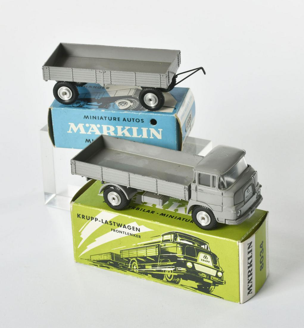 Marklin, Krupp Lastwagen 8034 mit Anhanger (1 of 3)