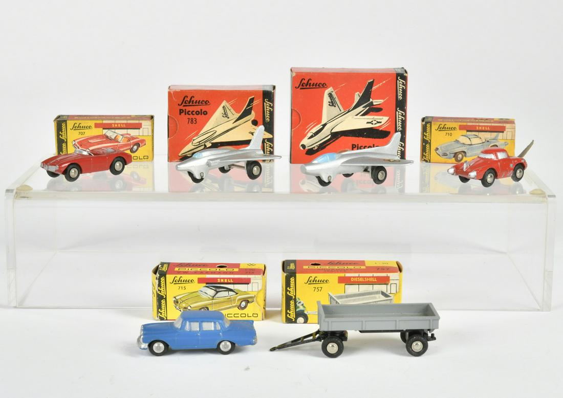 Schuco, Konvolut Piccolo Fahrzeuge + Flugzeuge (1 of 1)