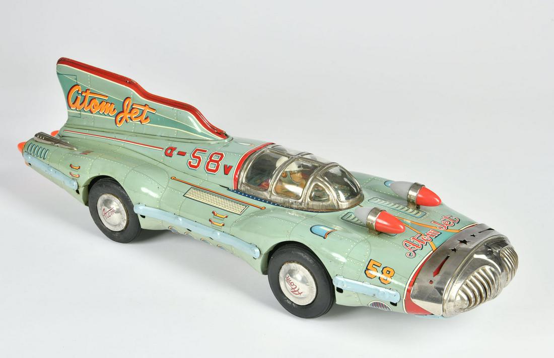 美品★日本製★希少YONEZAWA TOYS★ヨネザワ★No.G-98 1/43 Yonezawa, Atom Jet