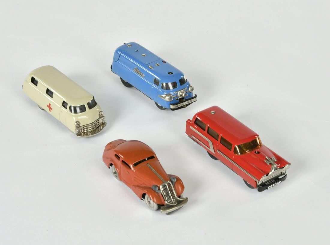 Schuco, 4 Fahrzeuge (Varianto, Mirako u.a.) (1 of 3)