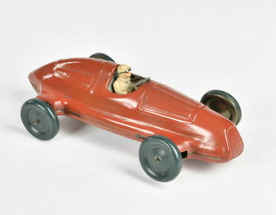 Greppert & Kelch, Rennwagen Nr. 642: Greppert & Kelch, Rennwagen Nr. 642, Germany VK, 23 cm, Blech, UW defekt, LM, Z 2+