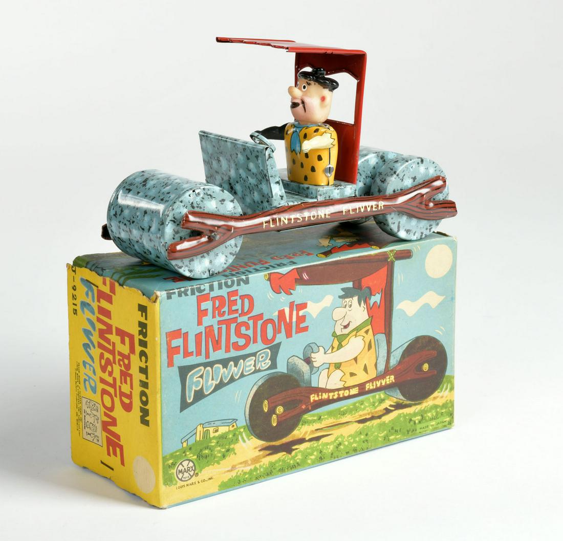 Marx, Fred Flintstone Flivver (1 of 3)