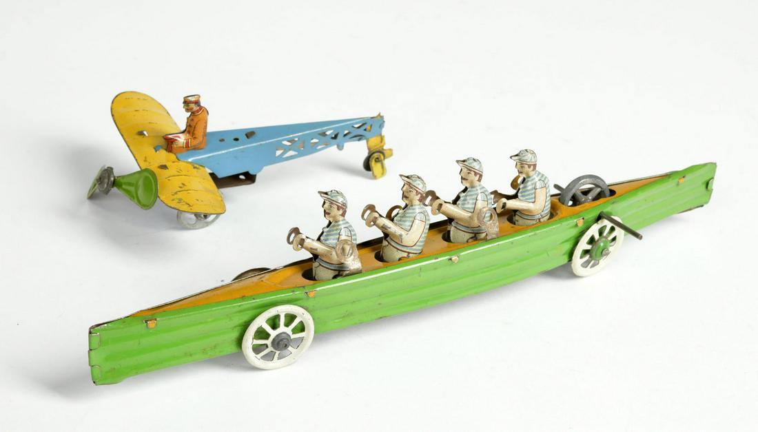 Distler & Meier, Penny Toy Ruderboot + Flugzeug (1 of 3)