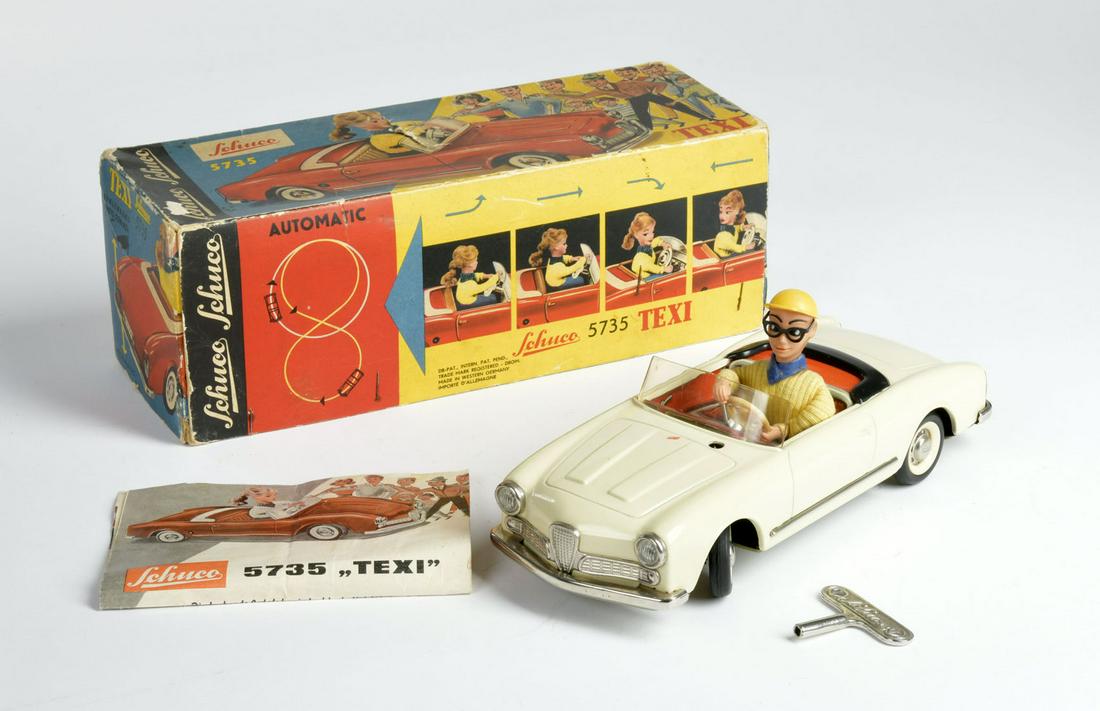 Schuco, Texi mit Dalli Kopf (1 of 3)