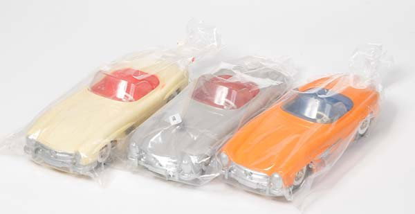 Rex: English: Rex, 3x Mercedes SL, W.-Germany, mixed material, condition 1 Deutsch: Rex, 3x Mercedes SL, je 20 cm, W.-Germany, Gemischtbauweise, Z 1, (3172)