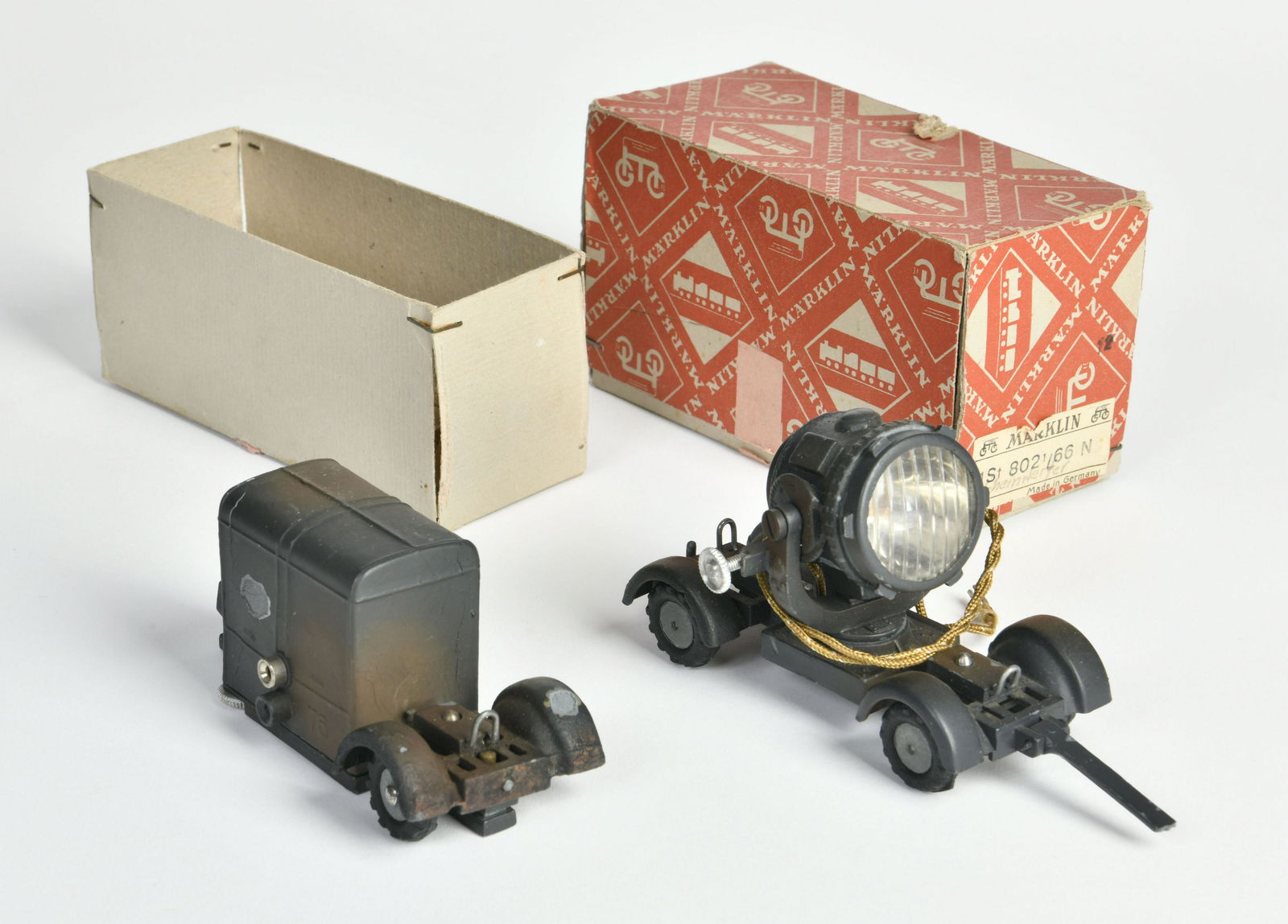 Marklin, Scheinwerferwagen + Generatorwagen (1 of 1)