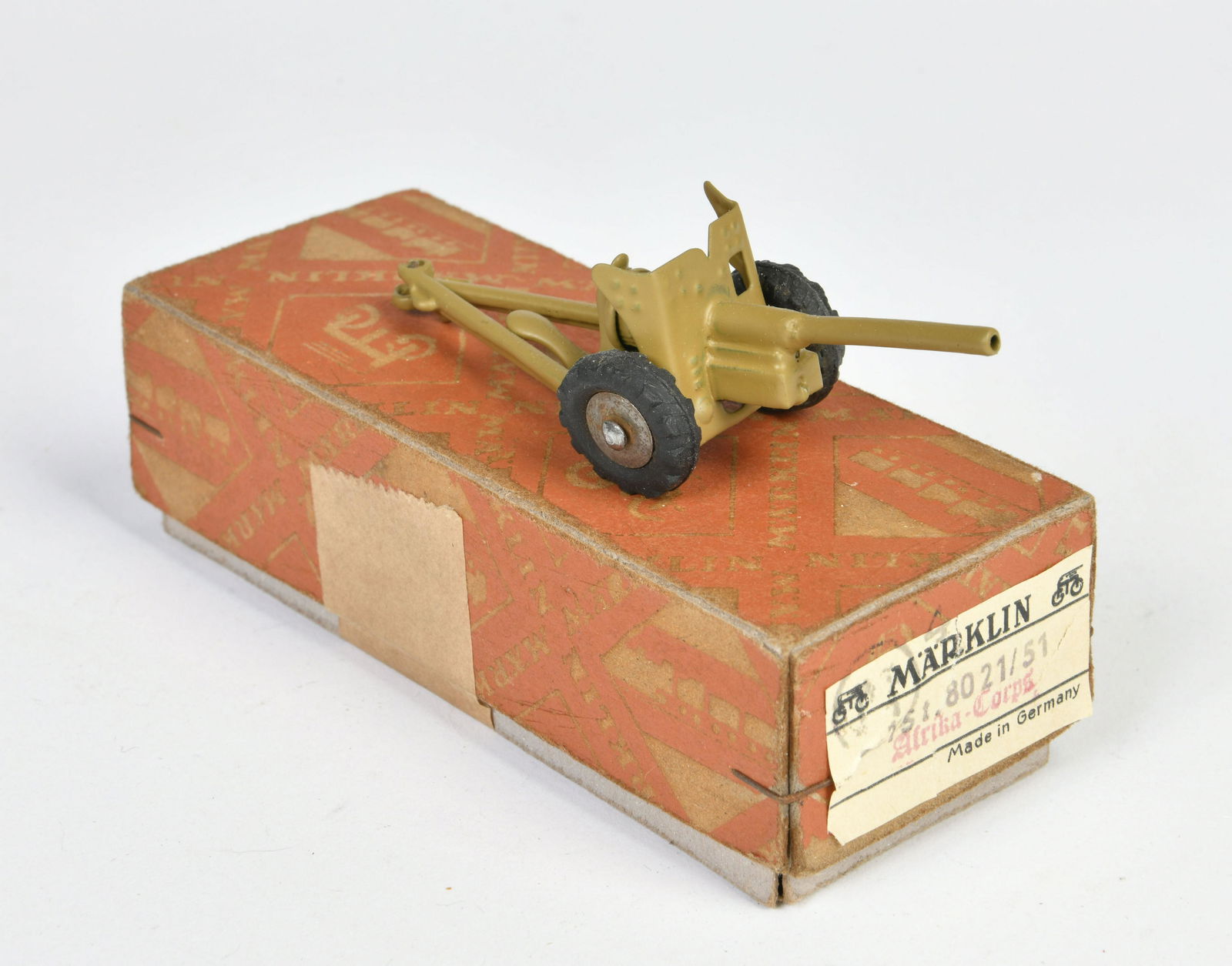 Marklin, Panzerabwehrkanone Afrika Korps: Marklin, Panzerabwehrkanone Afrika Korps, Germany VK, 1:43, Druckguss, Okt, Z 1