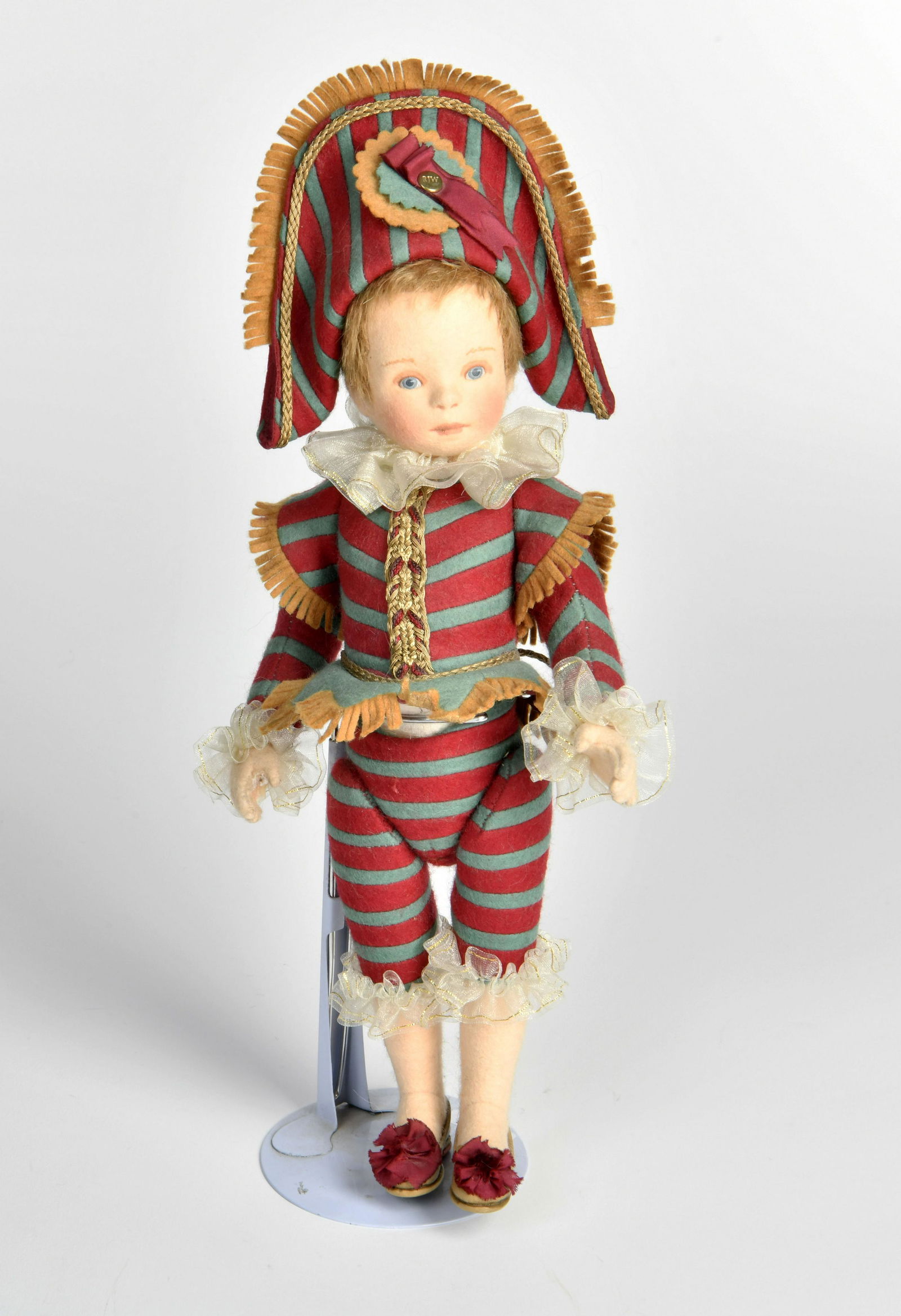 John Wright Dolls, The Bal Masque: John Wright Dolls, The Bal Masque, England, 36cm, sehr guter Zustand