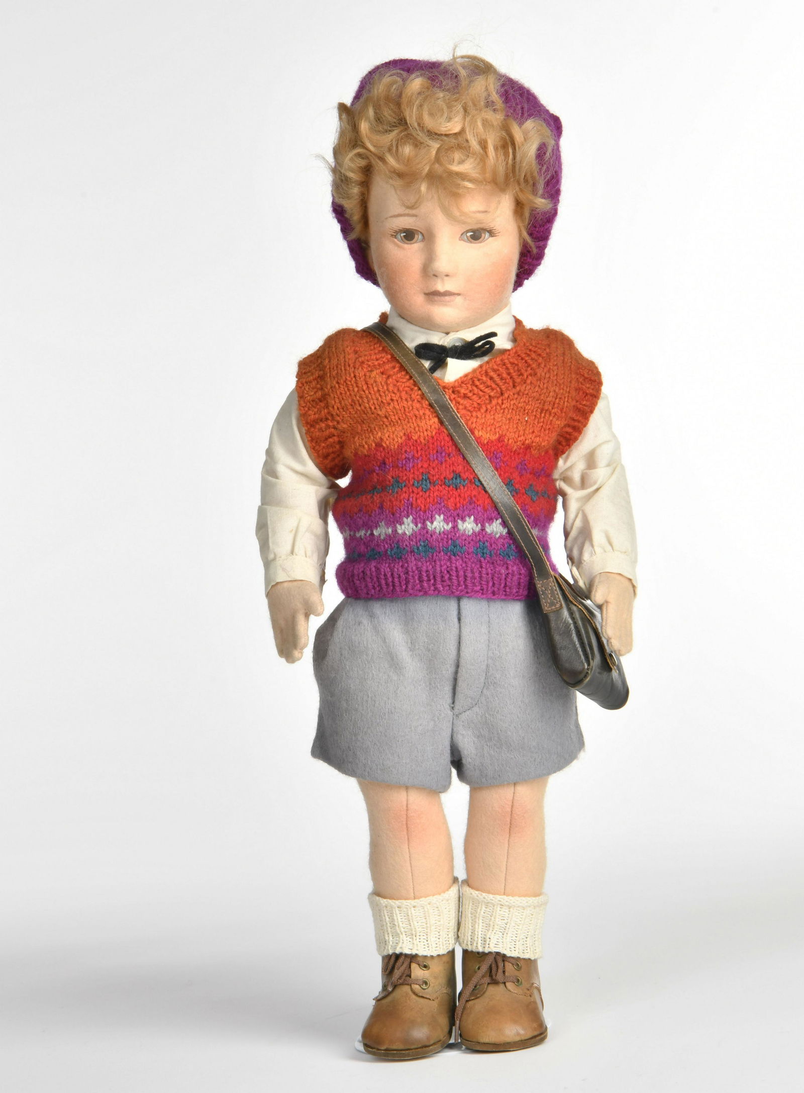 John Wright Dolls, Little Children, Scott: John Wright Dolls, Little Children, Scott, England, No 198/250, 43cm, sehr guter Zustand