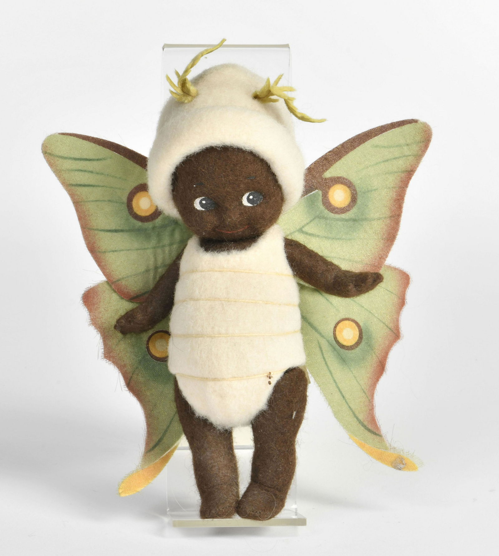 John Wright Dolls, Luna: John Wright Dolls, Luna, England, No 99/250, 17cm, sehr guter Zustand