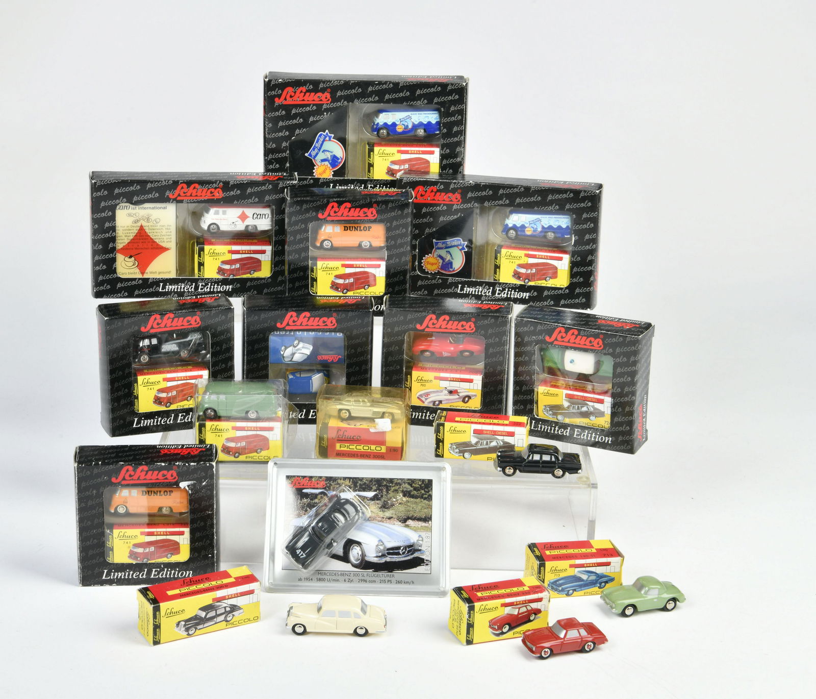 Schuco Piccolo, 16 Mercedes Modelle (1 of 1)