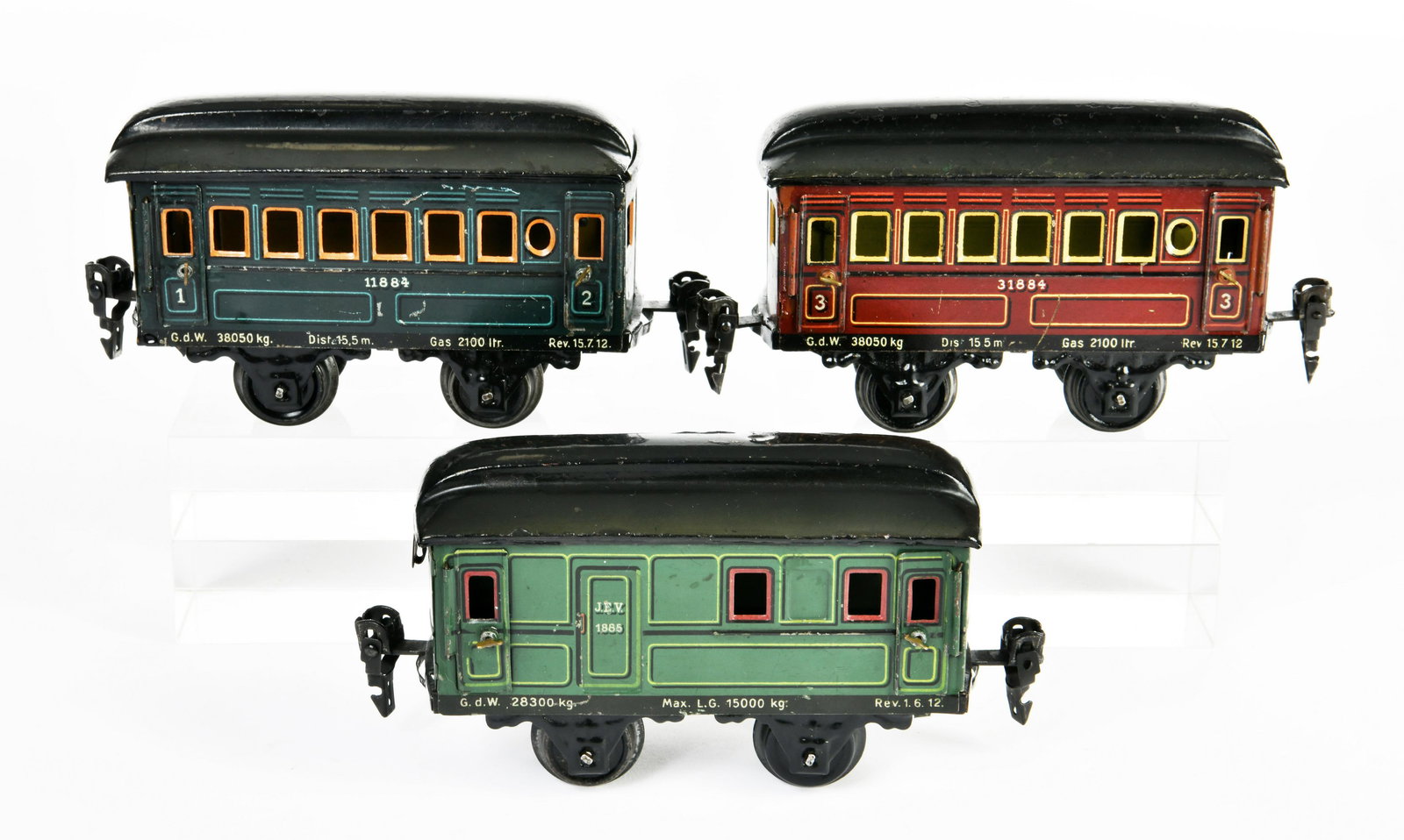 Marklin, 3 Wagen (1 of 3)