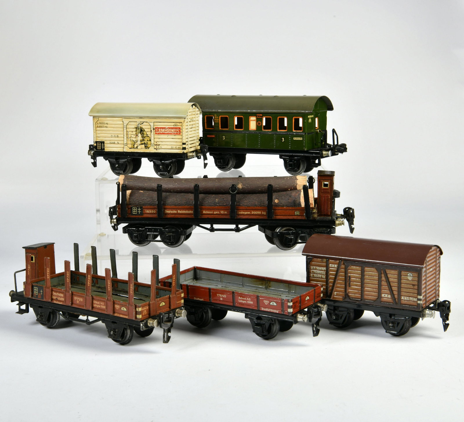 Marklin, 6 Guterwagen (1 of 1)