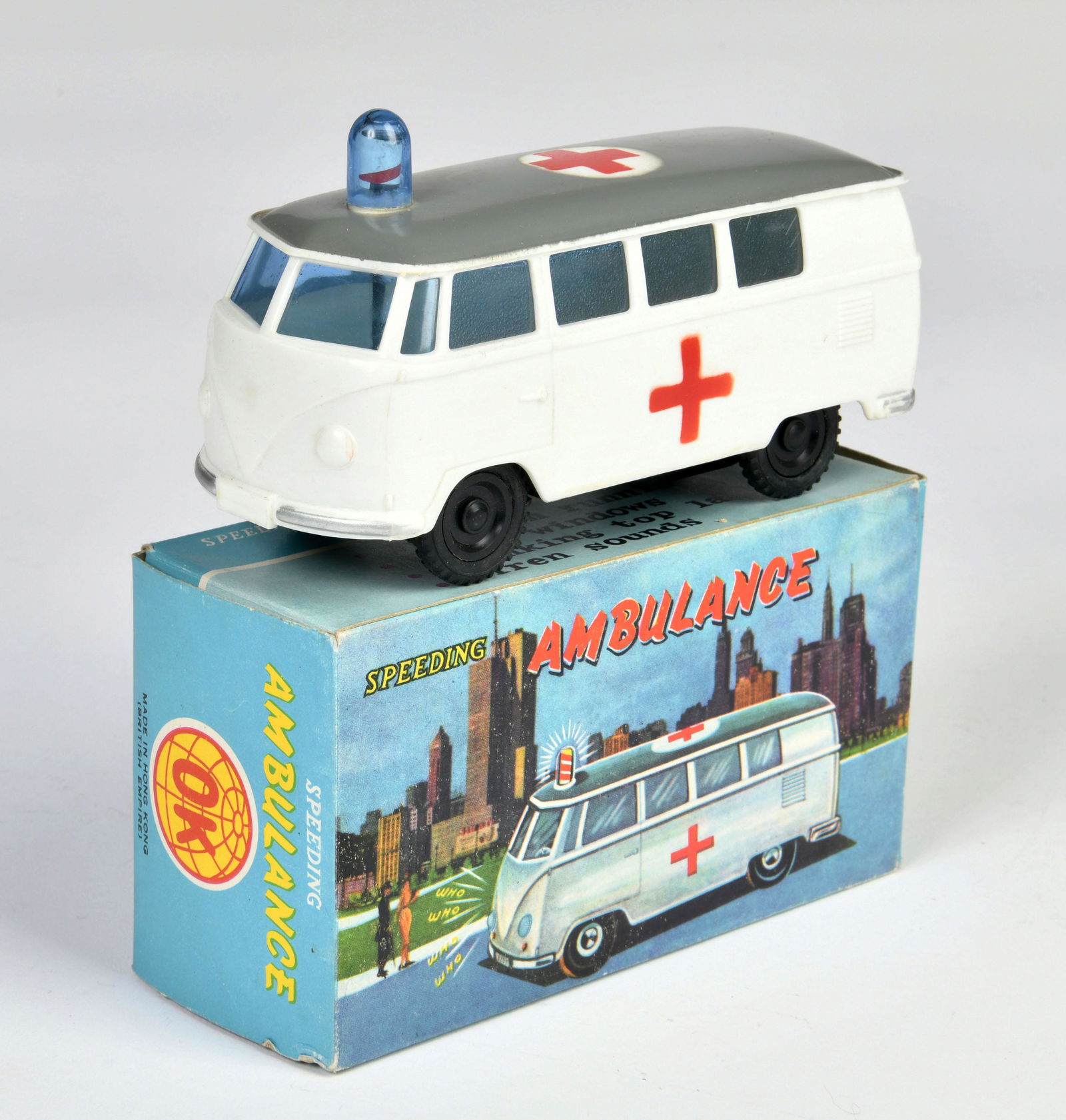 OK Toys, VW Bus Ambulance (1 of 3)
