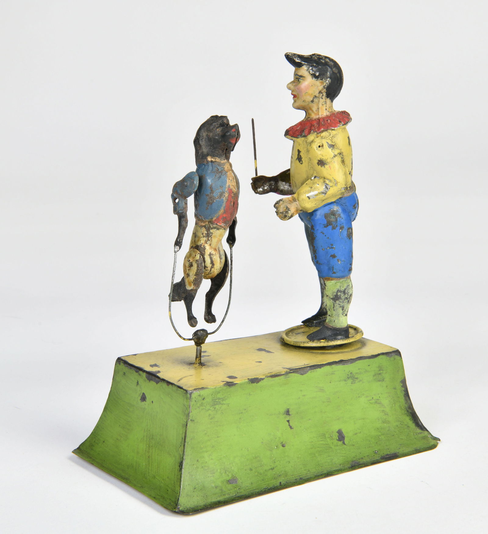 Gunthermann, Mann mit Hund: Gunthermann, Mann mit Hund, Germany VK, 20cm, Blech, UW ok, LM, Z 2-3