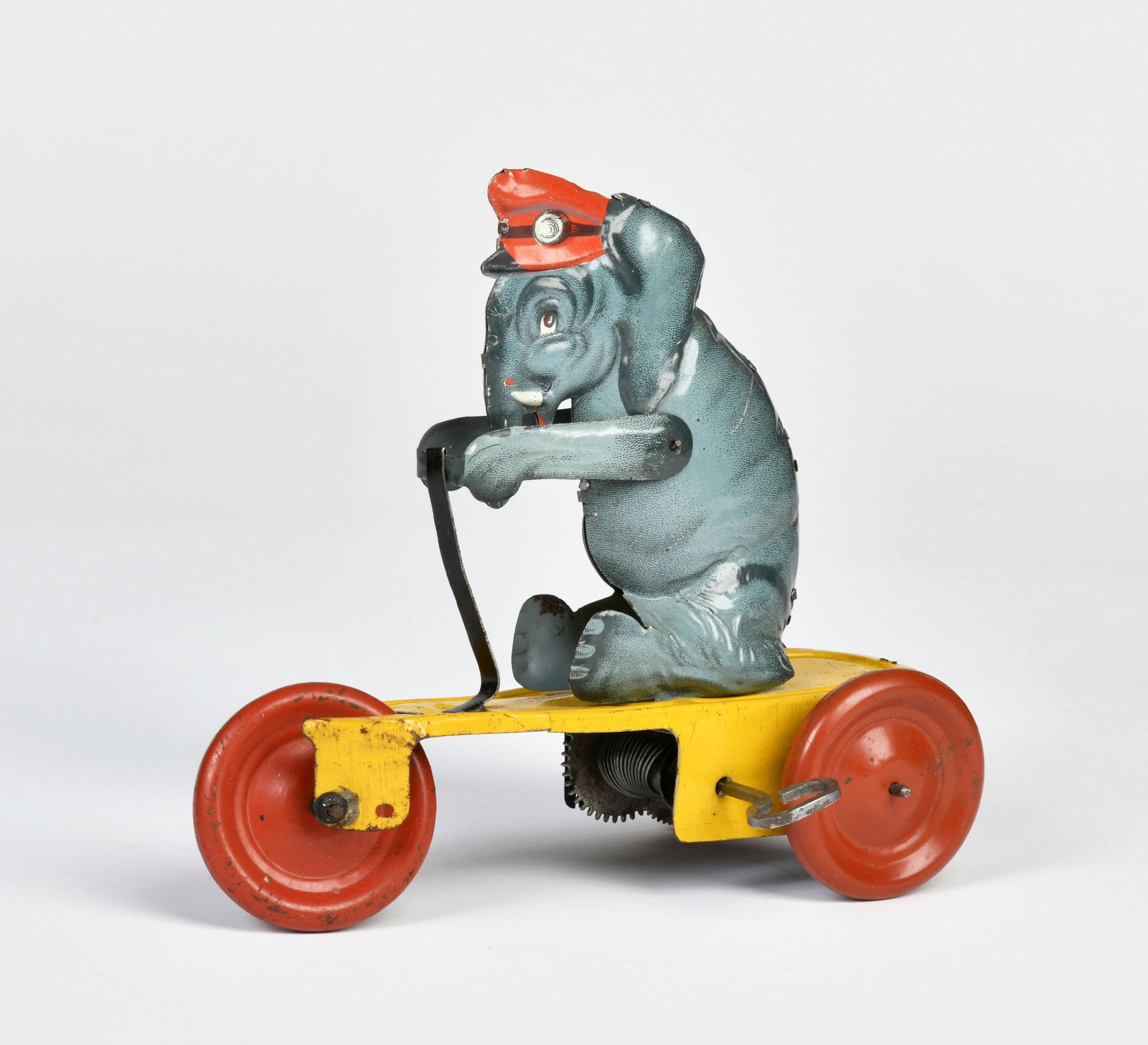 Gunthermann, Elefant auf Dreirad: Gunthermann, Elefant auf Dreirad, Germany VK, 17 cm, Blech, UW ok, Z 1-2