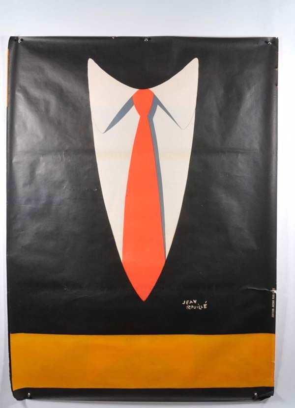 Poster: English: 2 Liquer Posters Jean Rouille, cracks on the edges, otherwise good Deutsch: 2 Likörplakate Jean Rouille, 114x 156 cm, Seiteneinrisse, sonst gut, (1011)