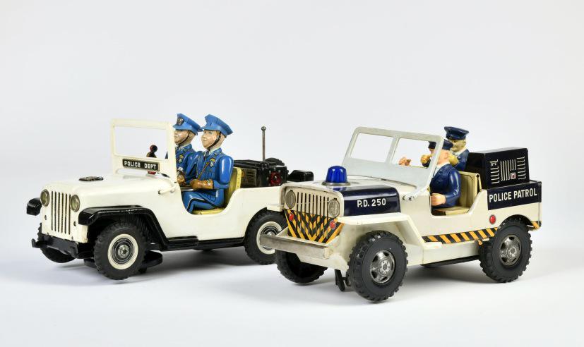 Daiya + Yonezawa, 2x Police Patrol Jeep (1 of 3)