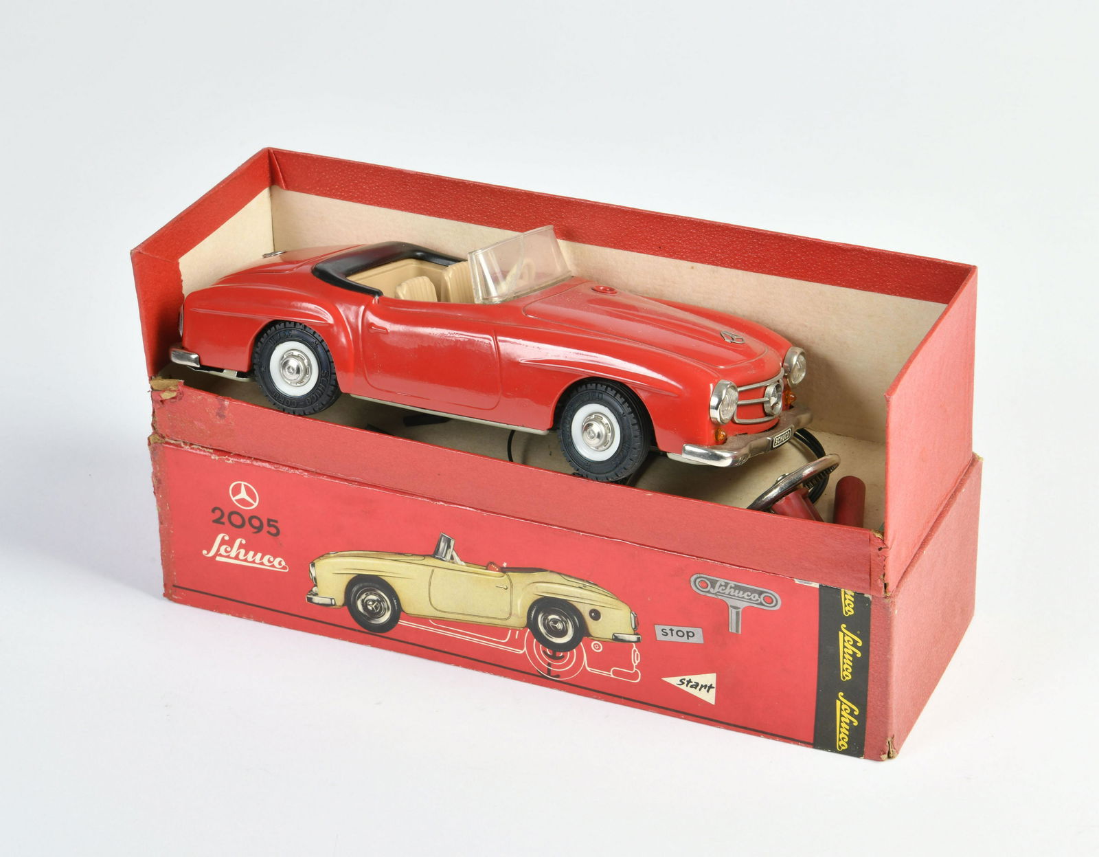 ミニカー Schuco MERCEDES 190SL Mercedes Benz 190SL Roadster 2095 | Fernlenk-Auto 2095