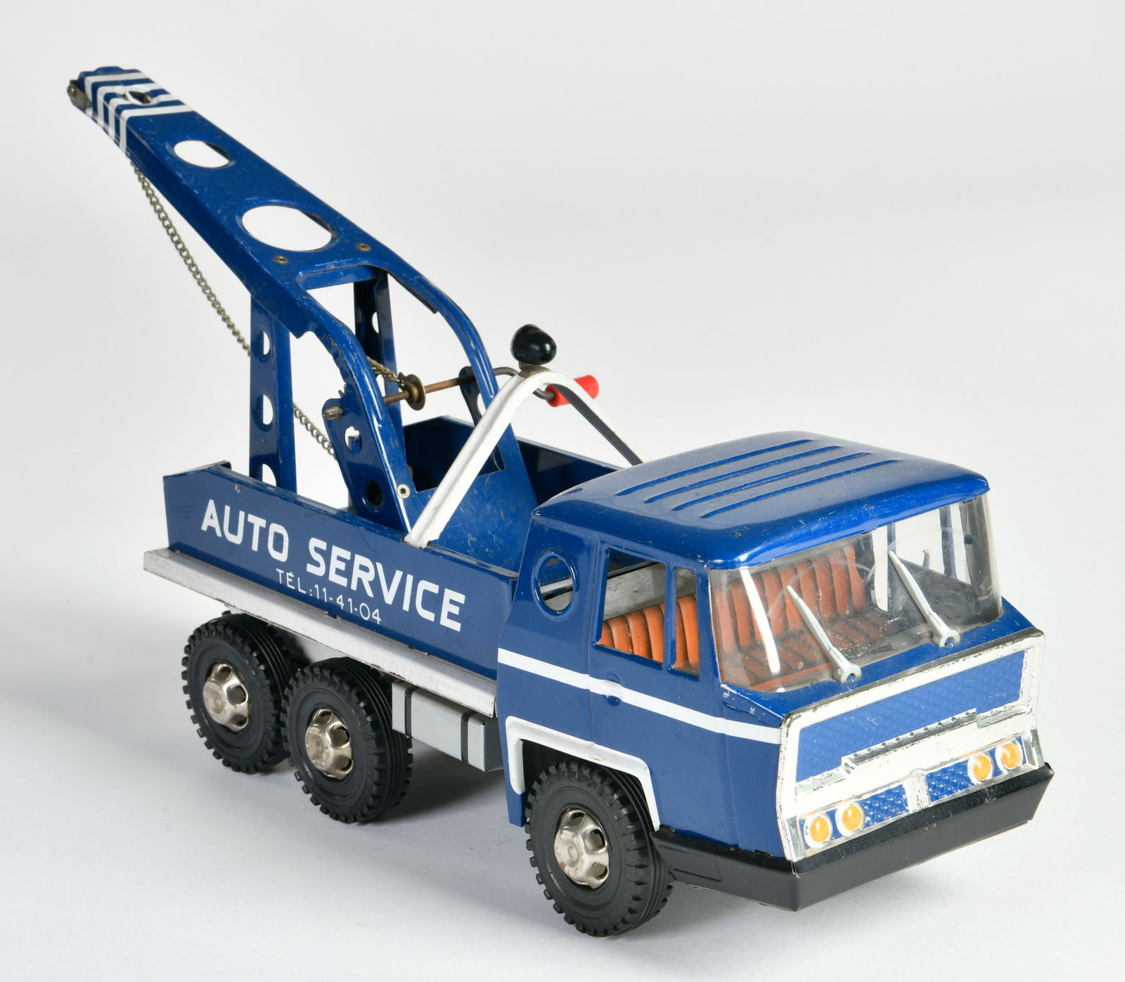 Joustra, Abschleppwagen Auto Service: Joustra, Abschleppwagen Auto Service, France, 45 cm, Blech, UW ok, LM, Z 2